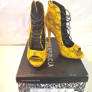 Pacino open-toe pump